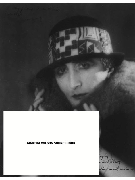 Martha Wilson Sourcebook